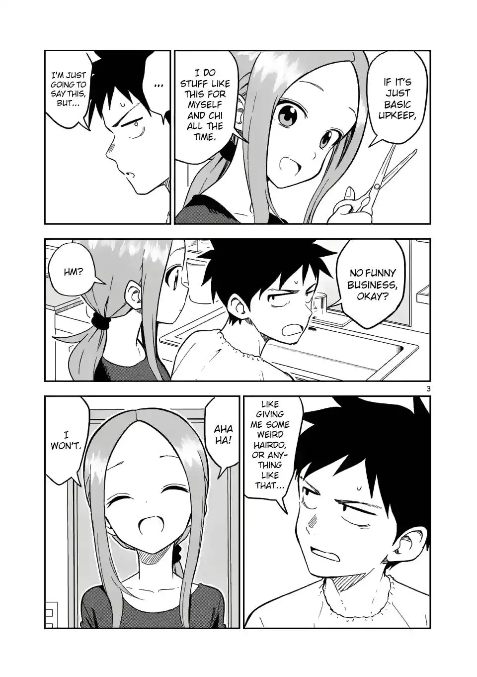 Karakai Jouzu no (Moto) Takagi-san Chapter 175 3